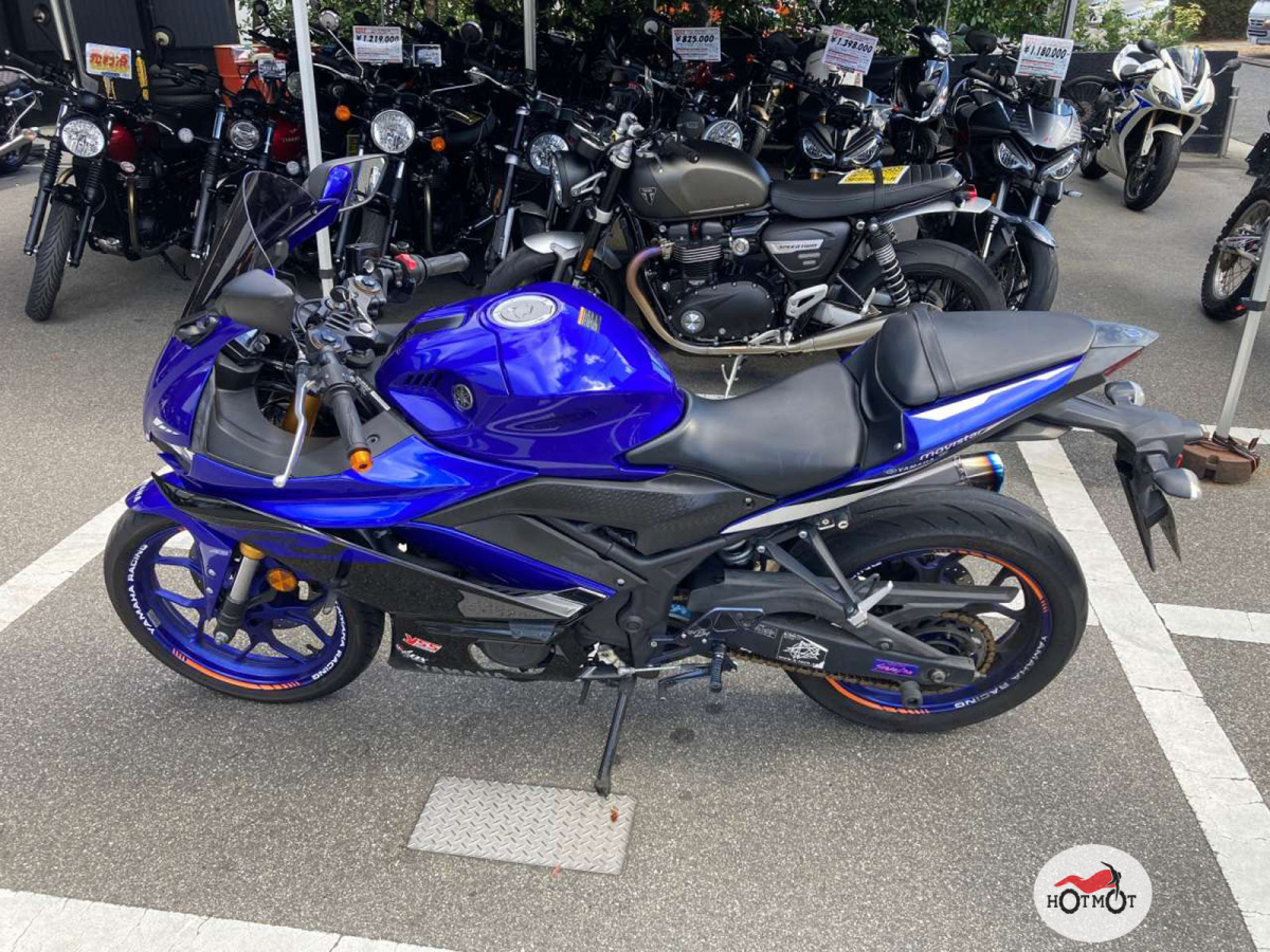 Купить Мотоцикл YAMAHA YZF-R3 2019, СИНИЙ по лучшей цене с доставкой -  интернет магазин ХОТМОТ