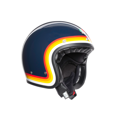 Шлем AGV X70 MULTI Riviera Blue/Rainbow