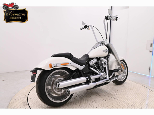 Мотоцикл Harley-Davidson Fat Boy 2019, БЕЛЫЙ фото 5