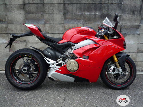 Мотоцикл DUCATI Panigale V4 2018, Красный фото 2