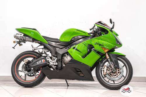 Мотоцикл KAWASAKI ZX-6 Ninja 2006, Зеленый фото 3