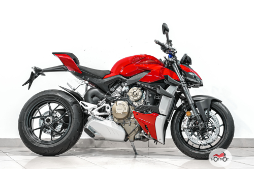 Мотоцикл DUCATI Streetfighter V4 2022, Красный фото 3