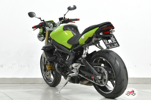 Мотоцикл TRIUMPH Street Triple 2008, Зеленый фото 8