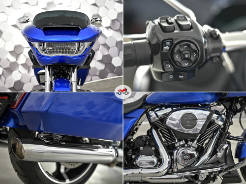 Мотоцикл HARLEY-DAVIDSON Road Glide 2024, Синий фото 10