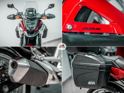 Мотоцикл HONDA NC 750X 2017, Красный фото 10