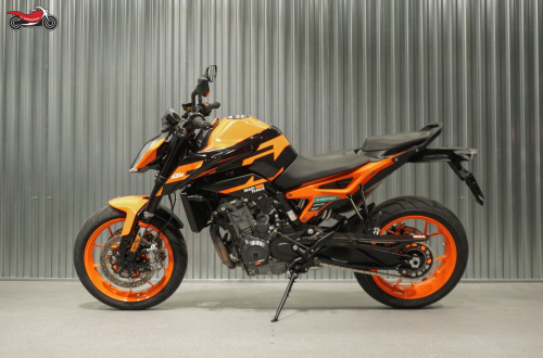 Мотоцикл KTM 890 Duke GP 2023, оранжевый, черный фото 2