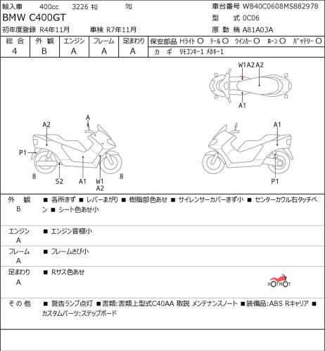 Скутер BMW C 400 GT 2021, черный фото 11