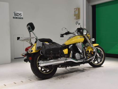 Мотоцикл YAMAHA XVS950 2014, желтый фото 5