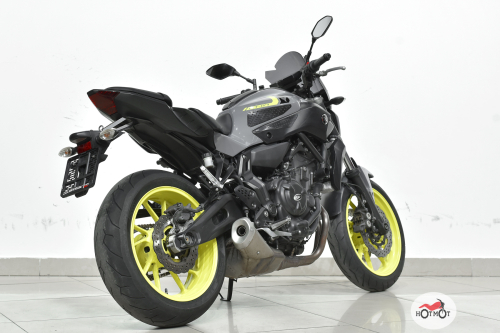 Мотоцикл YAMAHA MT-07 (FZ-07) 2017, серый фото 7