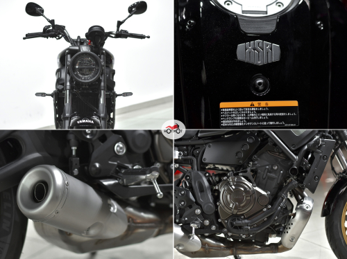 Мотоцикл YAMAHA XSR700 2023, Черный фото 10