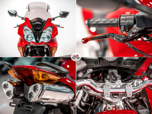 Мотоцикл HONDA VFR 800 2002, Красный фото 10