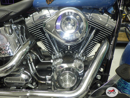 Мотоцикл HARLEY-DAVIDSON Softail Deluxe 2011, СИНИЙ фото 7