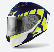 Шлем Airoh SPARK RISE Blue/Yellow Matt