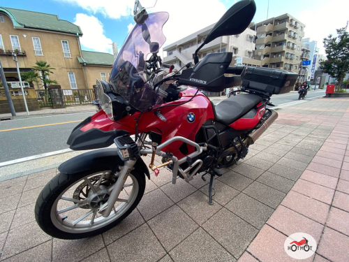 Мотоцикл BMW F 650 GS 2009, Красный фото 3