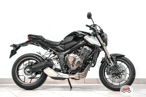 Мотоцикл HONDA CB 650R 2019, Черный фото 3