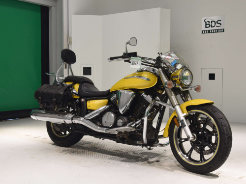 Мотоцикл YAMAHA XVS950 2014, желтый фото 3