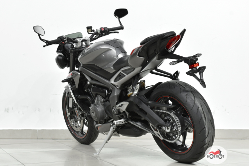 Мотоцикл TRIUMPH Street Triple R 2021, СЕРЫЙ фото 8