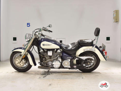 Мотоцикл YAMAHA XV 1600 Wild Star 2000, СИНИЙ