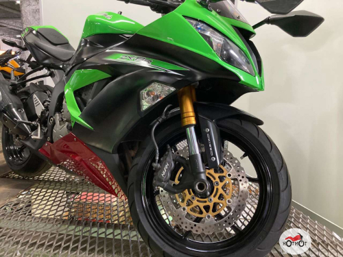 Мотоцикл KAWASAKI ZX-6 Ninja 2014, Зеленый фото 3