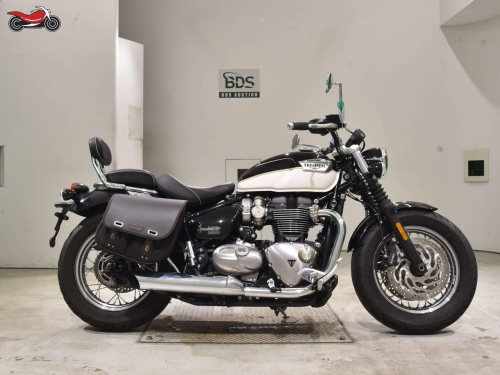 Мотоцикл Triumph Bonneville Speedmaster 2023, БЕЛЫЙ