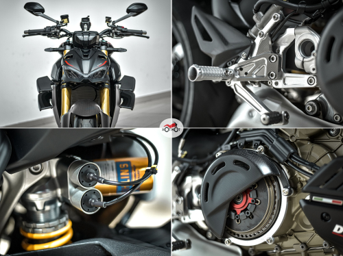 Мотоцикл DUCATI Streetfighter V4 2022, Черный фото 10