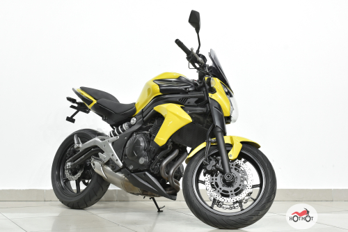 Мотоцикл KAWASAKI ER-6N 2013, желтый