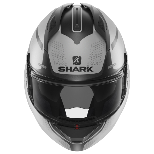 Шлем Shark EVO GT ENCKE MAT Silver/Anthracite/Black фото 3