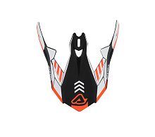  Шлем кроссовый Acerbis для шлема X-TRACK 22-06 Black/Orange Fluo