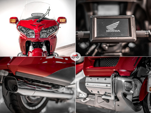 Мотоцикл HONDA GL 1800 2016, Красный фото 10