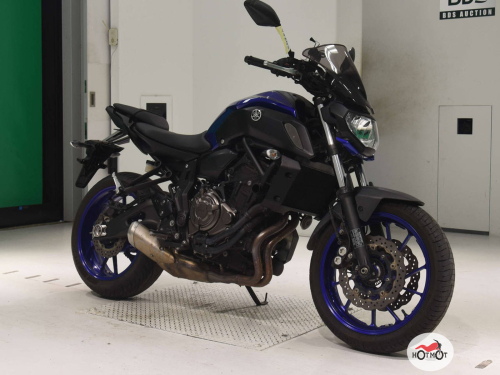 Мотоцикл YAMAHA MT-07 (FZ-07) 2018, Синий фото 3