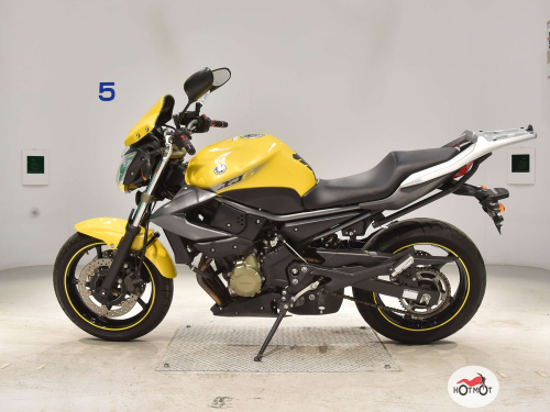 Мотоцикл YAMAHA XJ6 (FZ6-R) 2010, желтый
