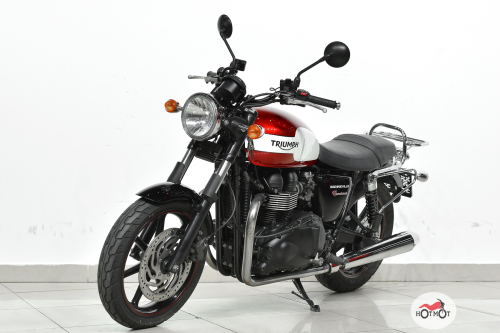 Мотоцикл TRIUMPH Bonneville 2015, Красный фото 2