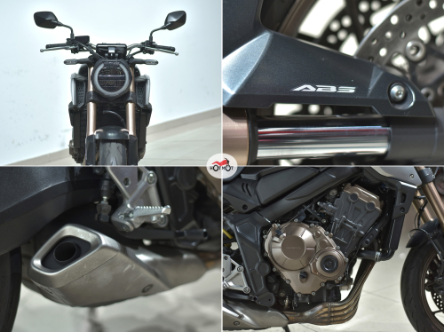 Мотоцикл HONDA CB 650R 2020, Черный фото 10