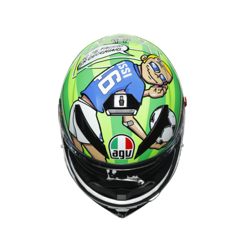 Шлем AGV K-3 SV TOP Rossi Mugello 2017 фото 7