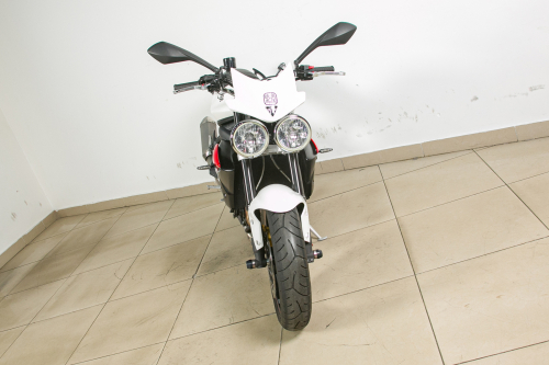 Мотоцикл TRIUMPH STREET TRIPLE R 2015, белый фото 4