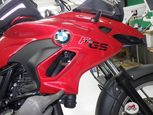 Мотоцикл BMW F 700 GS 2015, Красный фото 15