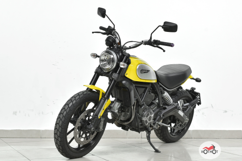 Мотоцикл DUCATI Scrambler 2015, желтый фото 2