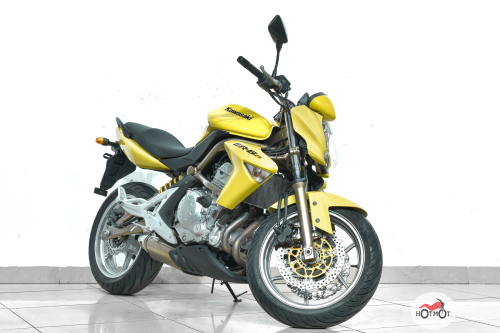 Мотоцикл KAWASAKI ER-6n 2006, желтый