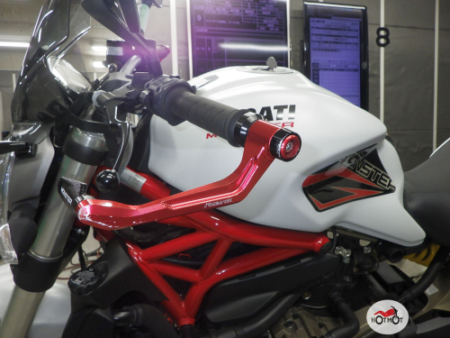 Мотоцикл DUCATI Monster 821 2016, белый фото 12