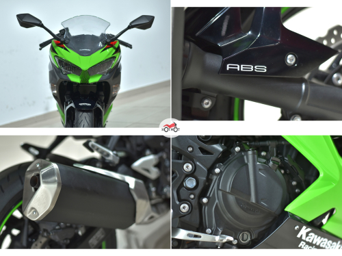 Мотоцикл KAWASAKI Ninja 400-2 2020, Зеленый фото 10