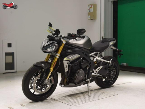 Мотоцикл Triumph Speed Triple 2021, СЕРЫЙ фото 7