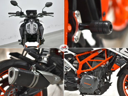 Мотоцикл KTM 390 Duke 2018, БЕЛЫЙ фото 10