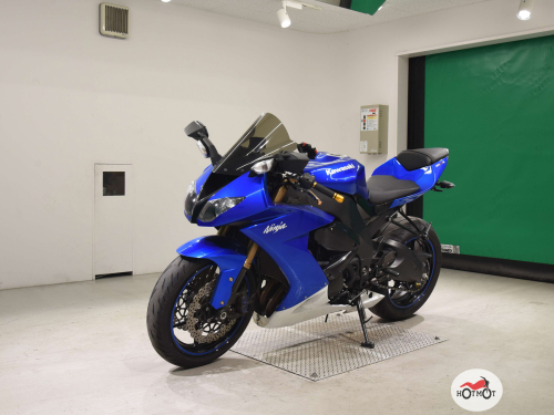 Мотоцикл KAWASAKI ZX-10 Ninja 2013, Синий фото 4
