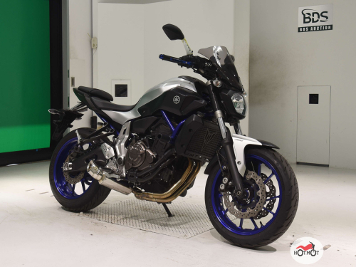 Мотоцикл YAMAHA MT-07 (FZ-07) 2017, СЕРЫЙ фото 3