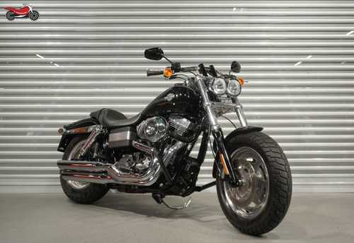 Мотоцикл Harley-Davidson Fat Bob 2013, ЧЕРНЫЙ фото 4