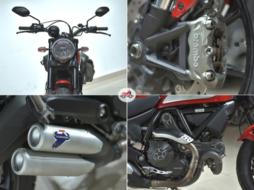 Мотоцикл DUCATI Scrambler 2016, Красный фото 10