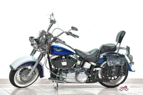 Мотоцикл HARLEY-DAVIDSON Softail Deluxe 2010, БЕЛЫЙ фото 4
