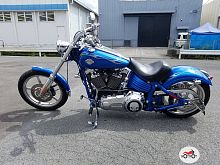Мотоцикл HARLEY-DAVIDSON Rocker C 2008, Синий