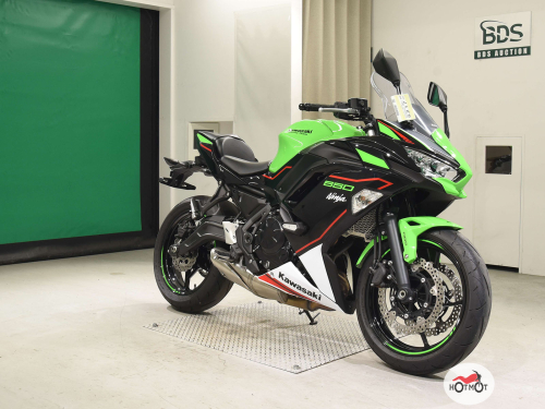 Мотоцикл KAWASAKI ER-6f (Ninja 650R) 2022, Зеленый фото 5
