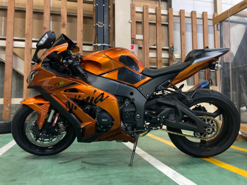 Мотоцикл KAWASAKI ZX-10 Ninja 2016, Оранжевый